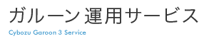 ガルーン 運用サービス